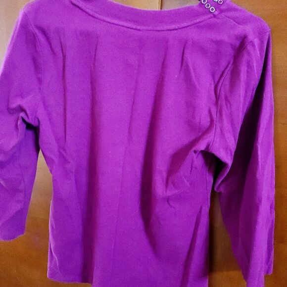 Style & Co. women's embellished scoop neck top - Picture 8 of 8